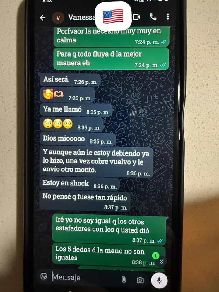 Mensaje de agradecimiento por amarre de amor espiritual y destrabe de caminos en Stamford C