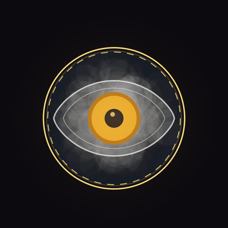 La clara forma un aro alrededor de la yema, figura de ojo
